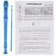 thumbnail image 3 of Flauta dulce soprano ABS Soprano Descant Flauta dulce Clarinete 8 agujeros Estilo alemán Llave G con tabla de digitación Palo de limpieza para niños principiantes Tomshoo Flauta dulce soprano, 3 of 6