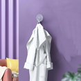 thumbnail image 5 of Suction Cup Hook, 1.72x1.56x0.55 in, Strong Vacuum Grip for Smooth Surfaces, Perfect for Hanging Shower Curtains and Towels in Bathroom, 5 of 8