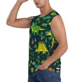thumbnail image 3 of Disketp Dinosaurs Sleeveless Tshirts For Men, Muscle Shirts For Men Dry Fit Tank Top-3x-Large, 3 of 8
