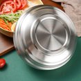 thumbnail image 4 of Modern Household Snack Bowl Gift Serving Bowl,  Stainless Steel, Soup, Cooked Food, Salads, Fruit，Salad bowl, snack bowl, household, 4 of 5