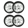 thumbnail image 1 of Xuanheng 4 Pieces RC Tyre for 1/18 RC Rally Car DIY Modification Repalces Argent, 1 of 8