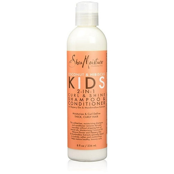 Shea Moisture Kids Curl & Shine 2-in-1 Shampoo & Conditioner 8oz