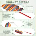 thumbnail image 3 of Uxcell 2 Pcs Dance Ribbons, 78.7 Inch Gymnastics Ribbon Streamers with Red Wand for Gymnastics Artistic, Colorful, 3 of 7