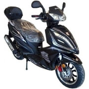 New Tao Quantum 150 TITAN Phoenix 150 Gas Scooter Fully Automatic CVT 150cc Moped Bike for Adults and Youth - Sporty Black color