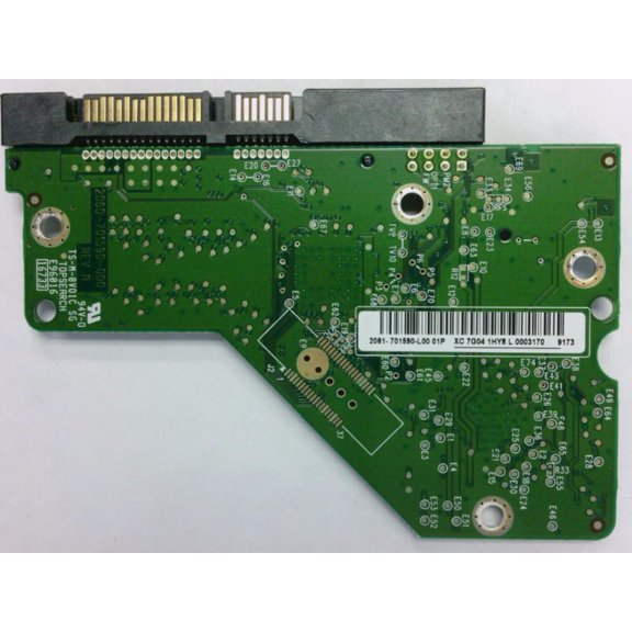 WD6400AAKS-00A7B2, 2061-701590-L00 01PD1, WD SATA 3.5 PCB