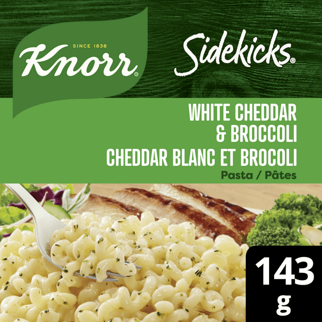 Knorr Sidekicks White Cheddar & Broccoli Pasta Side Dish