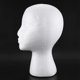 thumbnail image 4 of Foam Mannequin Wig Head Display Hat Cap Wig Holder White Foam Head, 4 of 5