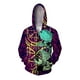 thumbnail image 2 of Sudadera con capucha para hombre, moderna y versátil, cómoda, con movimiento, sudadera con capucha, sudaderas casuales de moda para hombre, estampado de peces personalizado, 2 of 4