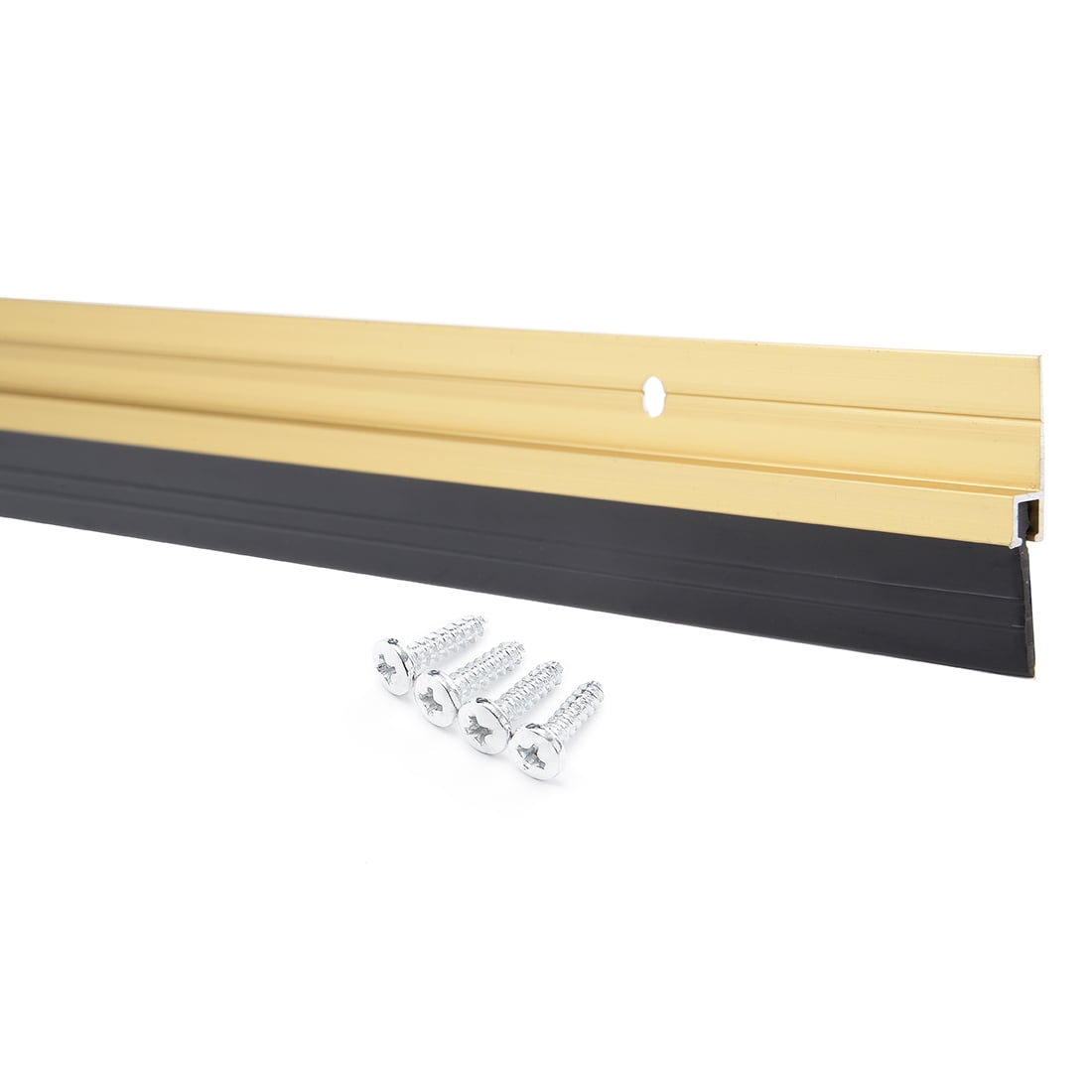 Door Bottom Sweep Gold Tone Aluminum Alloy W0 87 Inch Strip 39