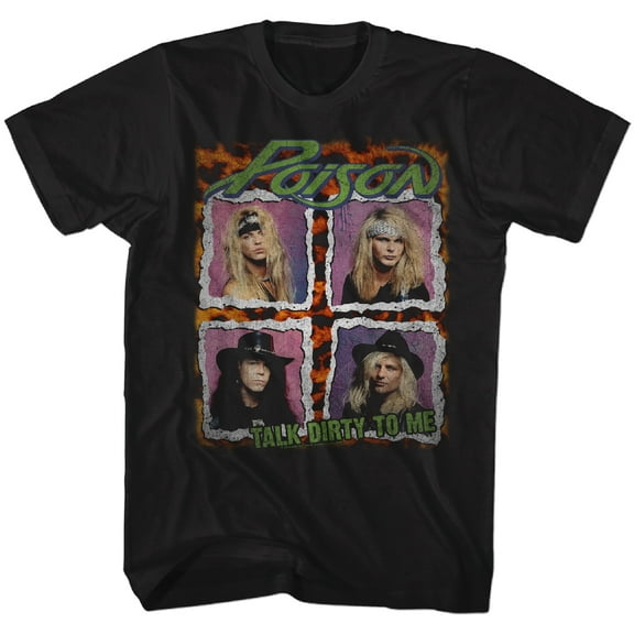 Poison Tour Shirt Classic Black Adult T-Shirt
