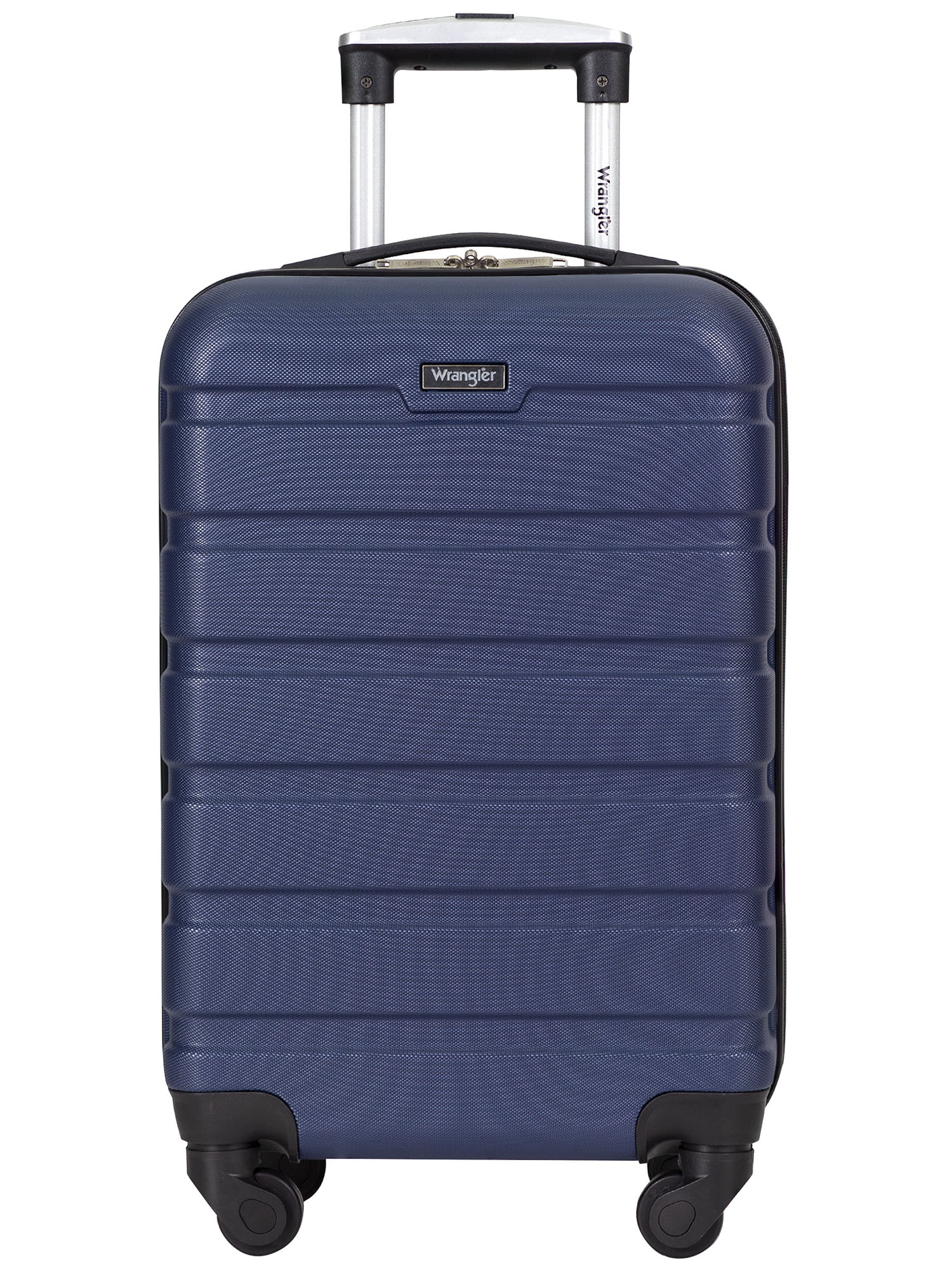 Wrangler 20” Carry-On Rolling Hard side Spinner Luggage - Navy - image 2 of 7