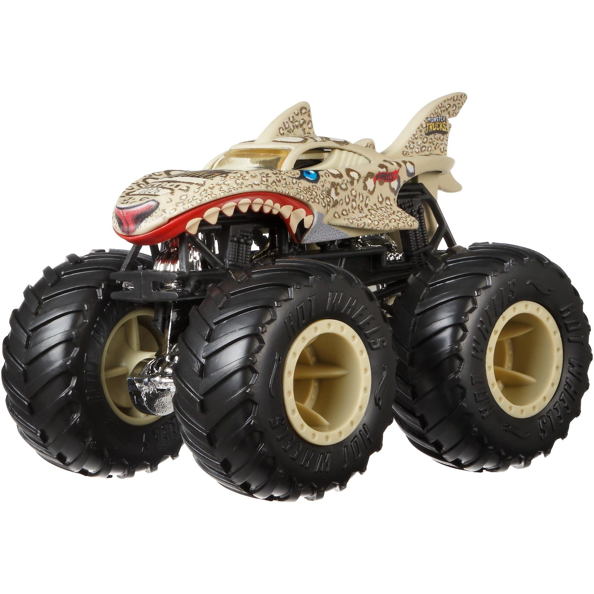 hot wheels monster trucks leopard shark