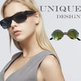 thumbnail image 3 of Vogacara Gafas de sol Flame de alto rango Visión de alta definición Robusto Ligero Mano de obra fina Diseño único Gafas geniales Cuidado de ojos tipo 17, 3 of 6