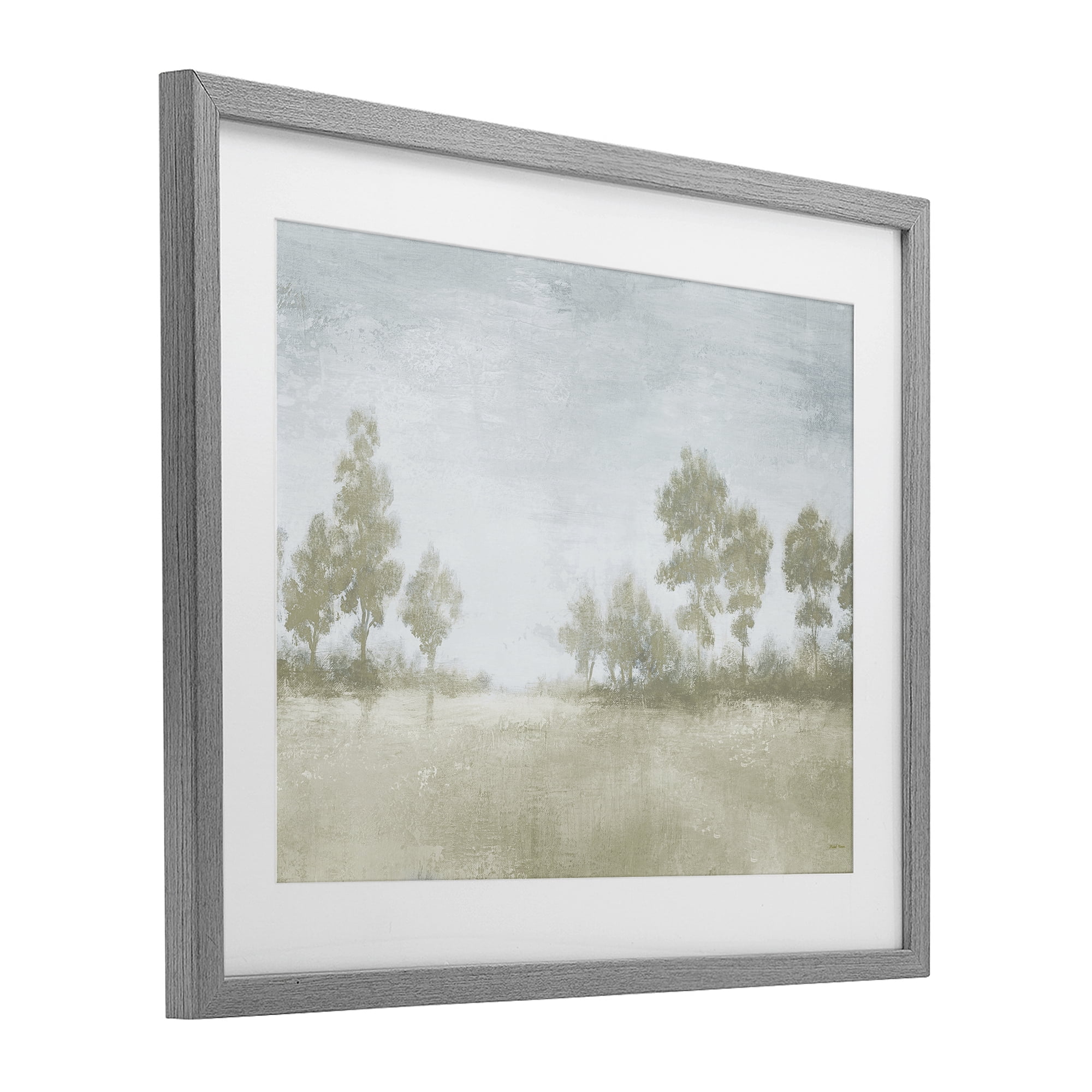 Stupell Industries Soft Distant Valley Landscape Gray Framed Print Under Glass, design by Michael Marcon