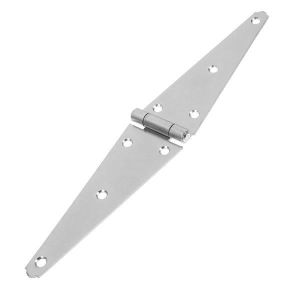LITINKIMI Plated Silver Galvanized Iron Heavy Duty Door Hinge for Garden Gate Replacement