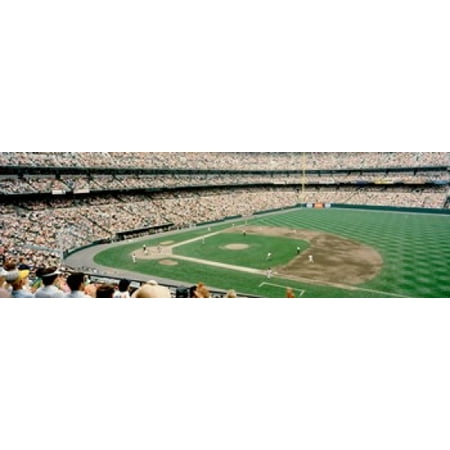 High Angle View Of A Baseball Field Baltimore Maryland Usa Poster Print