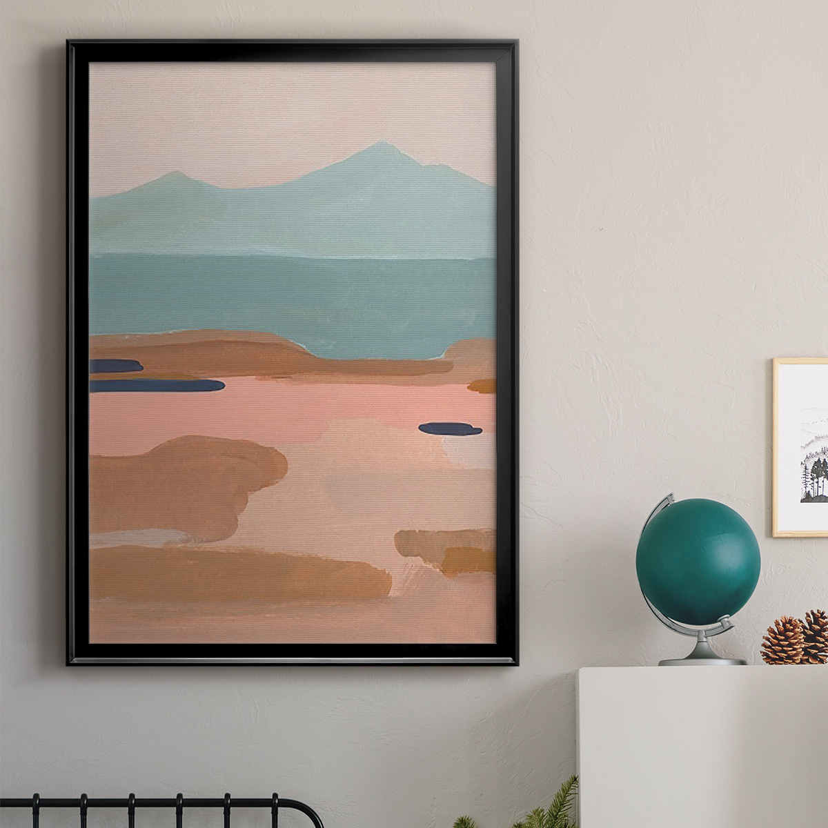 Desert Sunrise II Premium Framed Print, in Gold, Black, or Silver - Ready to Hang