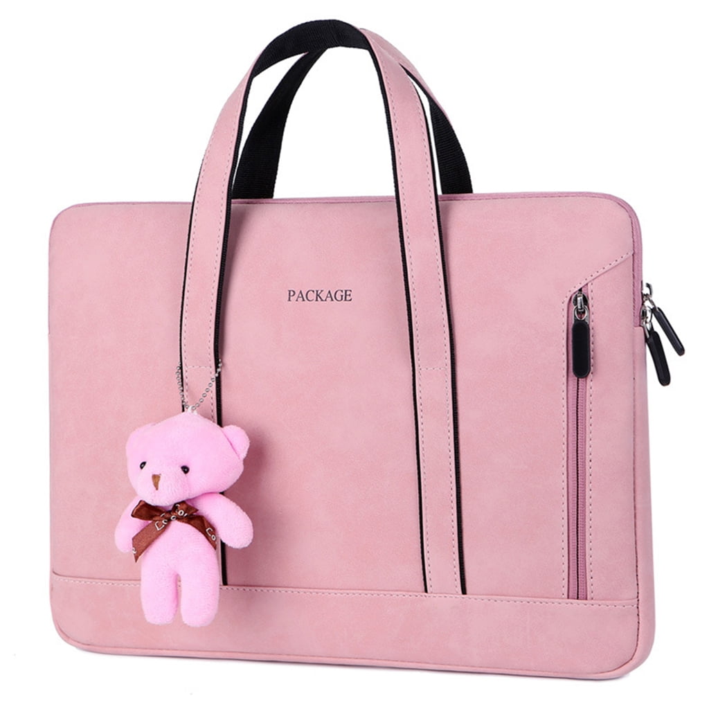 Fashionable Laptop Bag Women Portable Waterproof Computer Sleeve for Case 13'' 14'' 15.6 inch Female PU Handba