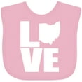 thumbnail image 3 of Inktastic Ohio Love Boys or Girls Baby Bib, 3 of 4
