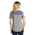 thumbnail image 2 of Sport-Tek ® Ladies PosiCharge ® Tri-Blend Wicking Fan Tee. LST403, 2 of 4
