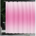 thumbnail image 4 of Ambesonne Ombre Shower Curtain, Girly Design, 69"Wx84"L, Pink, 4 of 5