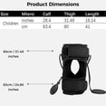 thumbnail image 2 of O/X Leg Type Correction Belt, Adjustable Kids? Leg Posture Corrector for Knock Knees Valgus Deformity, Bow Legs Straightening Band with Air Pump for Kids Under 150cm / 5 Feet, 2 of 6