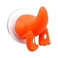 thumbnail image 6 of Farfi Cute Cartoon Animal Tail Sucker Suction Hook Baby Bathroom Towel Hanger Holder (Coffee), 6 of 13