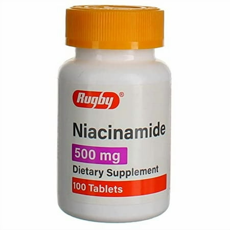 Rugby 80681001900 880681019009Niacinamide 500mg 100 Tabs (Each)
