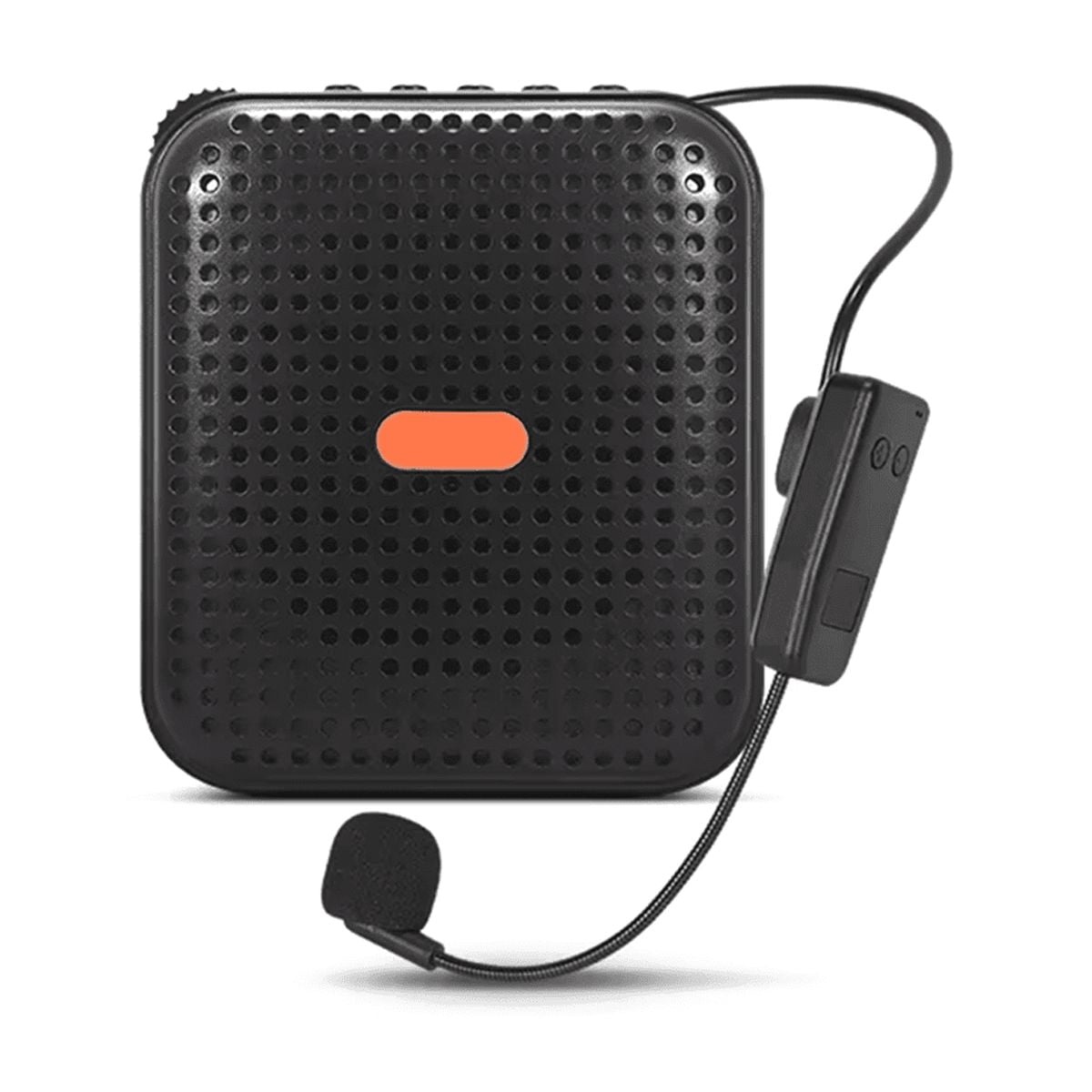 E377 Pro Mini Wireless Classroom Amplifier Multi-Function Portable Voice for Teacher Taining Tour Guide,1 * Wireless Amplifier 1 * Charging Cable 1 * Wireless Headset,Black