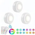 thumbnail image 1 of Dimmable Wireless Puck Lights, Enhance Your Living Spaces, 1 of 8