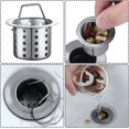 thumbnail image 5 of Kitchen Sink Filters, 4 Piece Kitchen Sink Strainers, Kitchen Drain Strainer, Sink Strainer Filter, Drain Strainer, 5 of 5