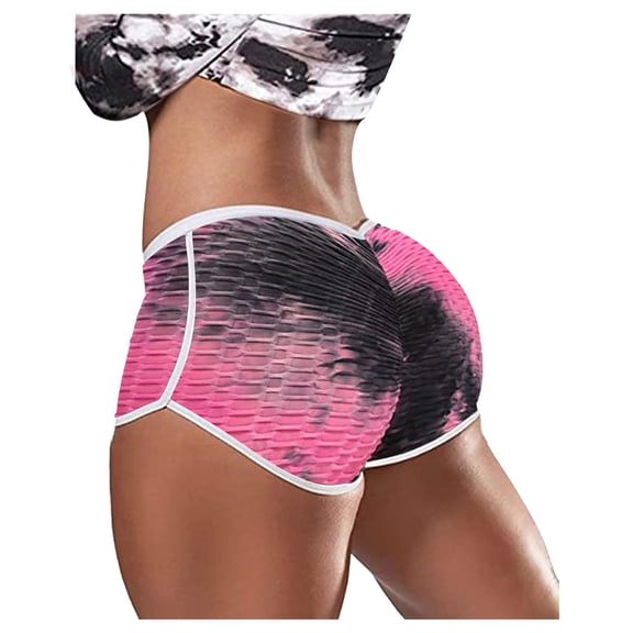 Vedolay Womens Yoga Pants Women's Tummy Control Yoga Sweatpants Women High Waist Sports Print Trousers,Black L