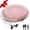 Peach Pink, variant on Gueray Portable CD Player for Car with Earphones LCD Display, Personal Disc CD Players for Home, Sports Supports MP3 WMA PROG & Memory Function