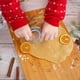 thumbnail image 4 of Juego de 5 Moldes de Acero Inoxidable para Galletas, Ideales para Hornear Galletas, Pasteles y Tartas. Ideales para Cocinas Domésticas., 4 of 6