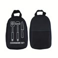 thumbnail image 1 of 1pc Outdoor Cookware Storage Bag, Camping Cookware Container Bag, Multifunctional Kitchen Utensil Storage Bag, Portable Travel BBQ Tableware Pouch, Cooking Utensil Organizer, Camping Picnic Bag, 1 of 5