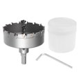 thumbnail image 3 of Unique Bargains Carbide Hole Cutter Drill Bit for Stainless Steel Alloy, 80mm, 3 of 4