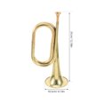 thumbnail image 4 of EeaseCA Wind Instrument Trumpet Traditional Wind Instrument Copper Alloy Bugle, 4 of 9