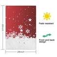 thumbnail image 5 of Red Christmas Snowflake Pattern Fall Garden Flags 28"x40" Double Side,Small Yard Flags for Outside,Outdoor Fall Decor,Autumn Funny Garden Flag Yard Decoration, 5 of 5