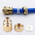 thumbnail image 5 of Heavy Duty Three Way Connector Set, Quick Connector For Wide Usage Indoors And Outdoors, Leak-Proof Solid Brass Construction Easy To Install Universal Connectors, 5 of 5