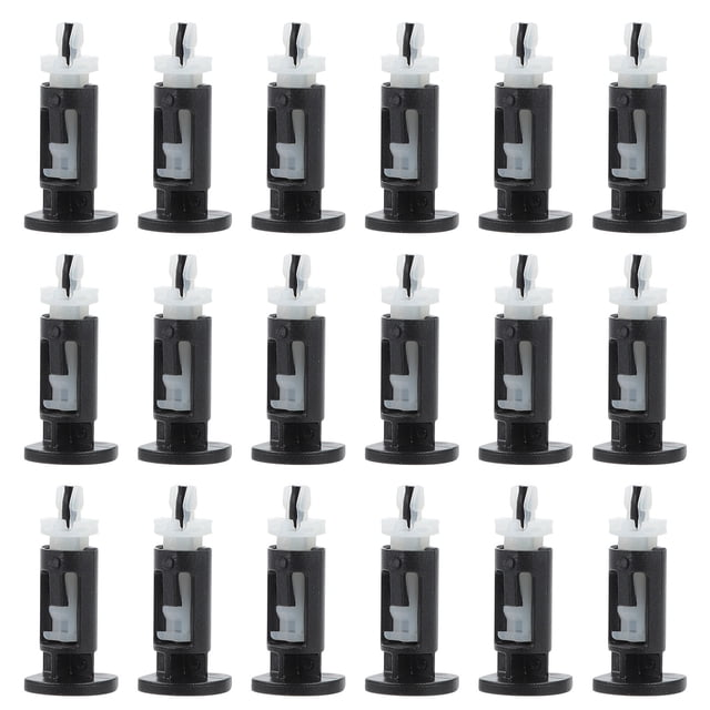 CIMAXIC 40 PCS CPU Cooling Fan Mounting Clip Push Screw Fastener for 775 Socket,1.38"X0.39"X0.39"