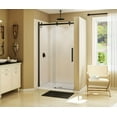 thumbnail image 2 of Maax 138996-900-000 Halo 78-3/4" High X 47" Wide Sliding Frameless Shower Door - Chrome, 2 of 7