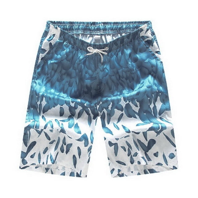 Pantalones de playa de secado rápido para hombre, pantalones de surf informales, pantalones cortos de playa para pareja, pantalones cortos para nadar Fivean unisex