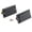 Black, variant on Generic 2PCS Black Closed Electric Guitar Humbucker Pickup Set for Les Paul Neck & Bridge, 3.94 x 2.76 x 1.97 inches