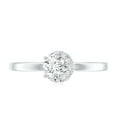 thumbnail image 4 of Rosec Jewels - Lab Created Diamond Promise Ring (EF-VS Grade) - Ready to Gift for Valentines Day, 10K White Gold, US 4.00, 4 of 8