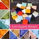 thumbnail image 2 of Mosaico de cuarzo suelto, 200 g/68 piezas, 20 x 20 mm, 2 cm, 3/4 pulgadas, para pasatiempos, proveedor de materiales para bricolaje, baldosas de vidrio de cuarzo, sin puntos sueltos, 2 of 5