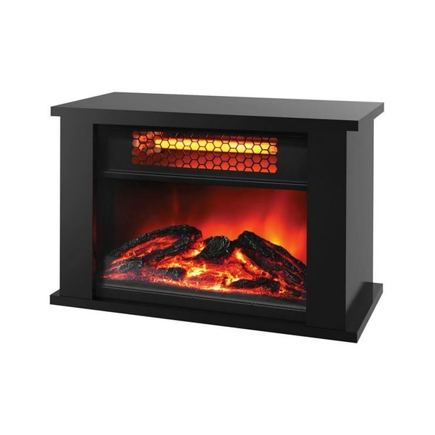 LifeSmart Products ZCFP1017US 750W Mini Fireplace Heater ...