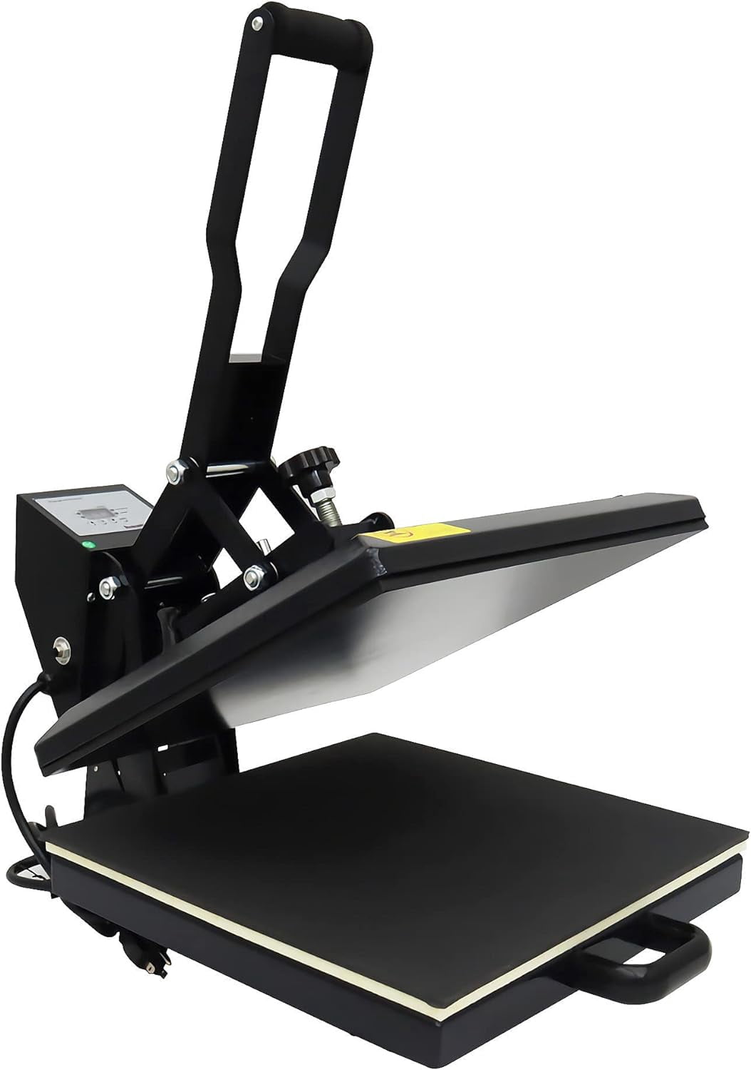 PreAsion Manual 15"*15" Sublimation Transfer Heat Press Machine T-Shirt Printing Clamshell Heat Transfer Machine 110V 1400W