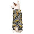 thumbnail image 1 of Fotbe Excavator At Work Sudadera con Estampado para Perros Pequeños – Suéter con Capucha para Mascotas, Tela Suave de Forro Polar con Bolsillo-Small, 1 of 7