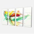 thumbnail image 2 of Nature Morte de Fleurs Jaunes Rouges - Grande Impression sur Toile Florale, 2 of 3