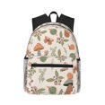 thumbnail image 1 of Balery Forest Mushrooms Insects Mochila para Mujeres y Hombres, Mochila Ligera Casual para Viajes, Mochila Clásica Básica para la Universidad, 1 of 6